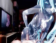 Horny Slime Girl Rides A Throbbing Boner Until She Gets Filled With Cum