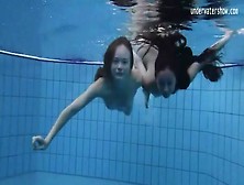 Teens Look Beautiful Swimming In The Nude