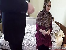 An Amateur,  Arabic Playgirl Is Sucking A Punk Hard Meat Stick In A Petite Hotel Room