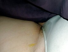 Peeing On Sleeping Pussy