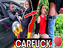Hot Fuck In The Car With Naughty Lullu! Date66. Com