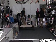 Little Cutie With Big Booty Earns Cash Banging In Pawnshop