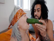 Black Hunk Fucks Chubby Blonde In A Surprise Kink