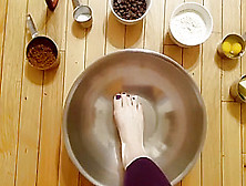 Bizarre Foot Fetish Request,  Making Cookies With My Feet!