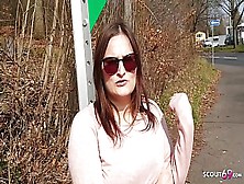 ►► German Big Tits Teen Holly Banks Seduce To Fuck At Bus Stop ◄◄