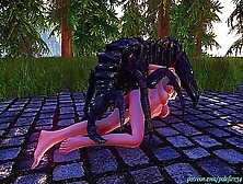 2B Challenges Insectoid Monster