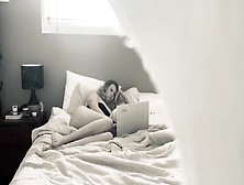 Roommate Caught Watching Porn And Masturbating