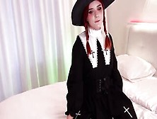 Anal And Snatch Fucked With Depraved Witch Real Bimbos Orgasm,  Cum On Face And Butt Jizzed
