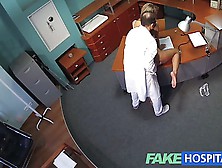 Fakehospital Horny Sexy Blonde Patient Raise The Temperature