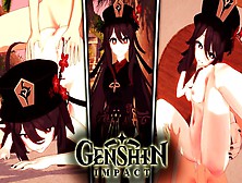Hu Tao Anime Genshin Impact