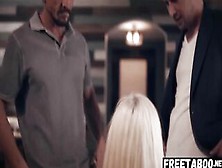 Slender Blonde Lana Sharapova Getting Double Penetrated By Stepdad And Professor -