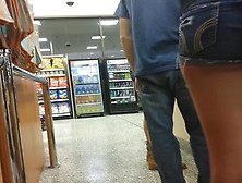 Tight Teen Ass - Candid Supermarket
