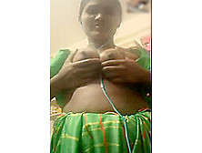 Green Saree Horny Desi Aunty Video Call