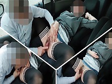 My Student Licked His Teacher's Wet Pussy Inside The Car On Our Way Home From School - Misscreamy