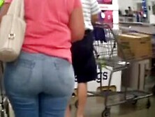 Granny With A Big Ass At Costco