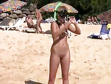 Pretty Women Naked On Beach