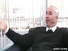 Bald Man Is Fucking Busty Woman