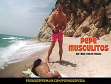 Porndoe Pedia - Beautiful Portuguese Babe Noe Milk Beach Seduction And Sex Tutorial