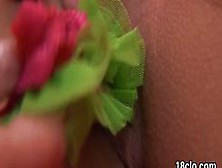 Lovable Girl Is Gaping Juicy Cunt In Closeup And Having