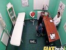 Fake Hospital Swallowing Doctors Hot Cum Helps Babes Throat