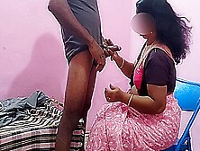 Tamil Aunty Was Sitting On The Chair And Working I Gently Stroked Her Thigh And Sucked So Many Breasts And Had Hot Sex With Her