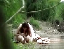 Voyeur Blowjob And Cock Ride Outdoors