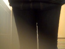 Girl Loses Jeans Down And Gets Her Toilet Pissing Voyeured