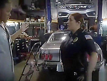 Slutty Cops With Big Tits Sharing Long Black Schlong