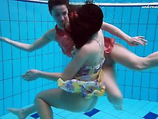 Hot Liza And Alla Underwater Experience