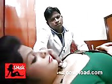 Indian Doctor Checking Boobs