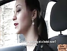Lea Guerlin Rides A Big Cock In The Car