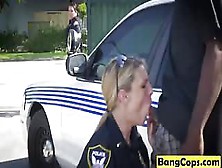 Milf Cops Sharing Big Black Schlong Doggy Suck