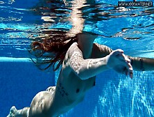 Hungarian Tiny Pornstar Tiffany Tatum Swimming Naked