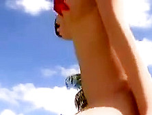 Marina Yamasaki - Bouncing Saggy Tit With Nipple Cover