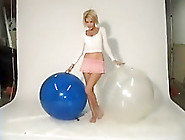 Alexis Paige - Two 40 Inch Balloons