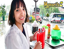 Mamacitaz - Skinny Amatuer Hispanic Teeny Picked Up From Work To Get Banged