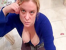Stepmom Has Her Tits Out And Wants To Fuck In The Living Roo
