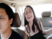 Into The Taxi - I Got Inside A Serious Problem The Driver With His Ex-Wife For Walk Excited - Funny Sex Tape