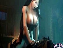 [ Wopaadult ] - 3D Porn With Tifa Lockhart; Spanish; Huge Penis; Snatch Fucking - (3D+Hd)