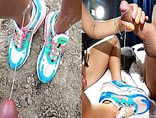 Cum On Nike Sneakers Cumpilation - Huge Hd Cumshots - Yummycouple