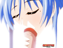 Manga Porn Woman With Blue Hair Is Yelling From Delectation While Getting Porked Tighter Than Ever Before