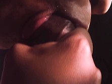 Extreme Closeup Of My Stepmom Swallowing Prick