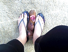 Sexy Feet Trample Ugly Face