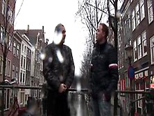 Cocksucking Amsterdam Whore Sprayed With Cum