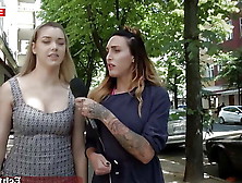 German Reporter Pick Up Guy And Girl For Sexdate Public