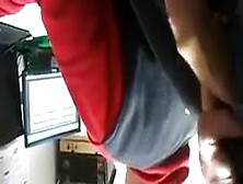 Flashing Big Cock At Work.  On My Coworker 2
