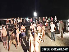 Coeds Suck Cock At College Party