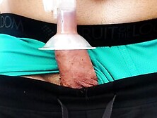 Breast Pump Sucking Uncircumcised Dick