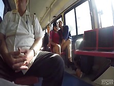 Sexy Chick Is Fucking In The Bus
