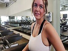 Picked Up A Girl In The Gym And Gave Her A Creampie